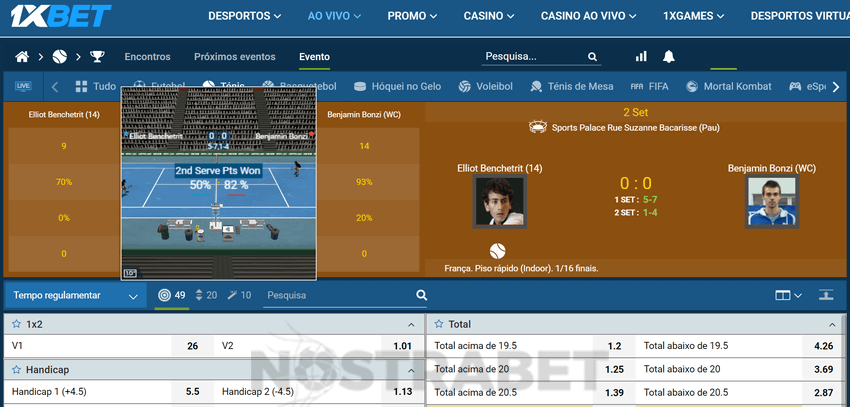 1xbet apostas ao vivo
