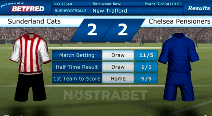 Betfred virtual football