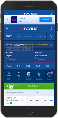 FAVBET mobile sports