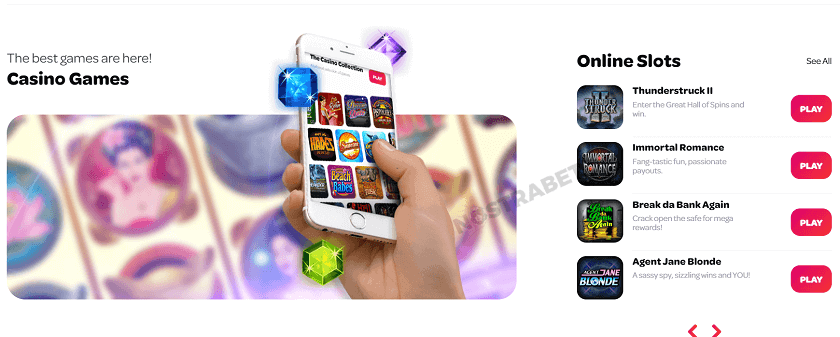 Spin Casino Games